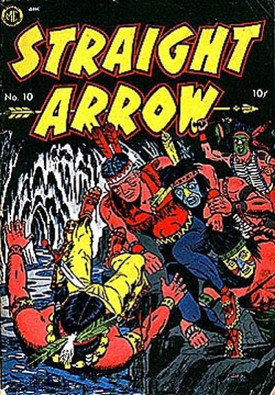Straight Arrow (Magazine Enterprises, 1950 series) #10 (February 1951)