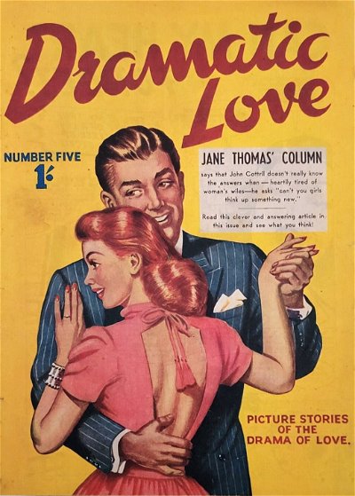 Dramatic Love (Pyramid, 1952? series) #5 ([July 1952?])