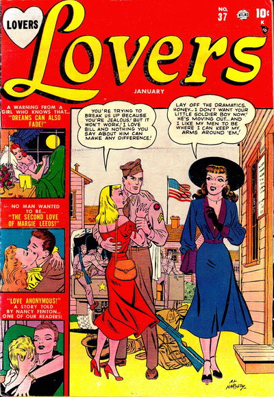 Lovers (Marvel, 1949 series) #37 (January 1952)