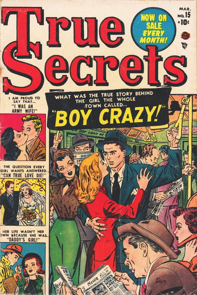 True Secrets  #15 (March 1952)