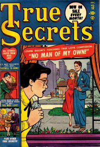 True Secrets (Marvel, 1950 series)  #12 (December 1951)