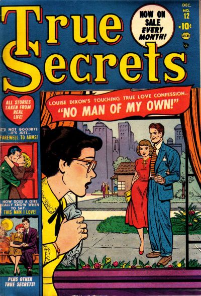 True Secrets  #12 (December 1951)