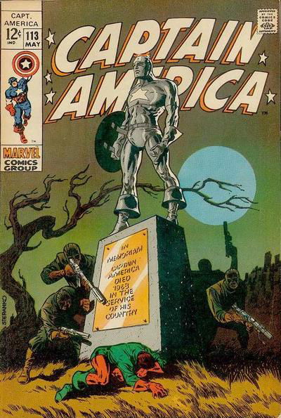 Captain America (Marvel, 1968 series) #113 May 1969