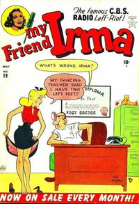 My Friend Irma (Marvel, 1950 series) #19 May 1952