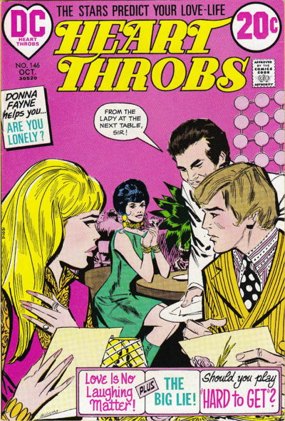 Heart Throbs (DC, 1957 series) #146 October 1972