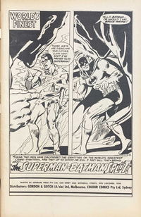 Superman Supacomic (Colour Comics, 1959 series) #110 — The Superman-Batman Split!