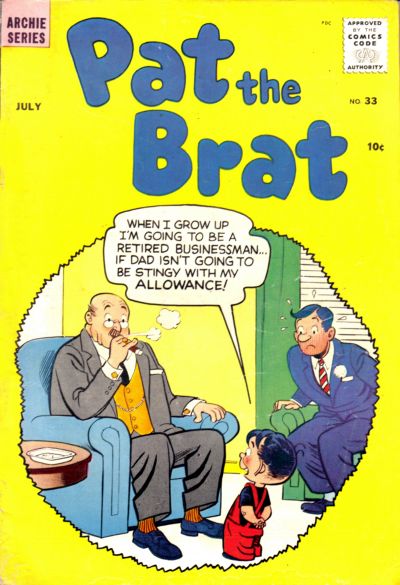 Pat the Brat  #33 (July 1959)