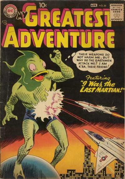 My Greatest Adventure (DC, 1955 series) #20 (March-April 1958)