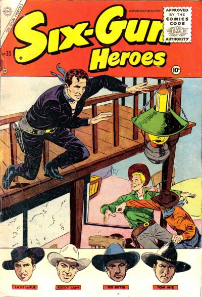 Six-Gun Heroes  #35 (August 1955)
