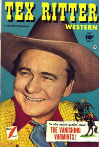 Tex Ritter Western (Fawcett, 1950 series)  #2 (December 1950)