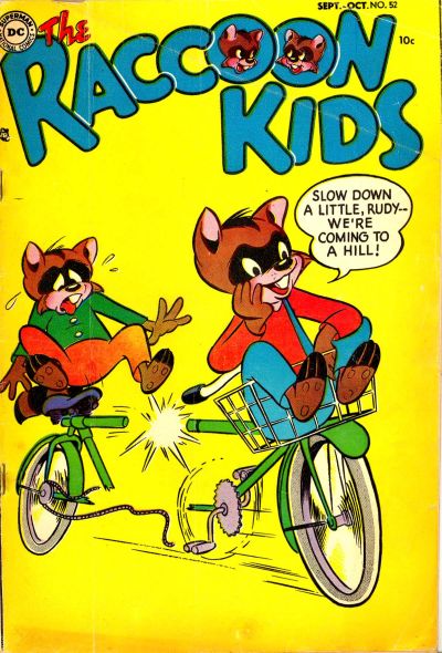 The Raccoon Kids (DC, 1954 series) #52 (September-October 1954)