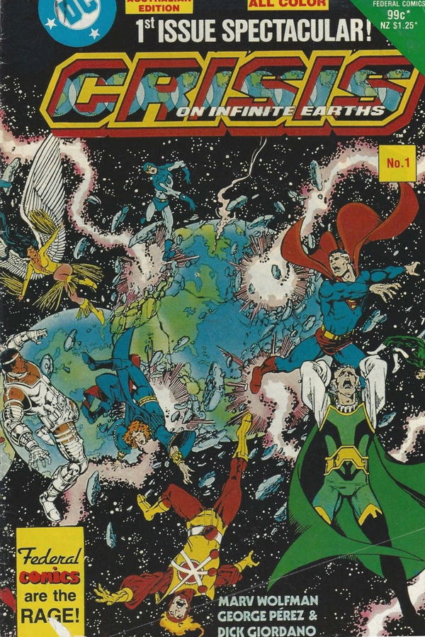 Crisis on Infinite Earths (Federal, 1986 series) #1 ([August 1985?])