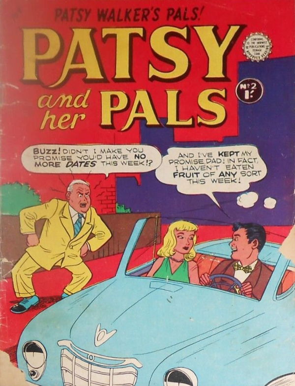 Patsy and Her Pals (Transport, 1957 series) #2 [] (July 1957) ([July 1957?])