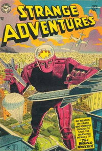 Strange Adventures (DC, 1950 series)  #50 (November 1954) — The World Wrecker