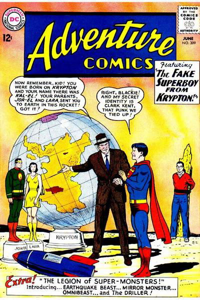 Adventure Comics (DC, 1938 series) #309 (June 1963)