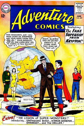 The Fake Superboy from Krypton!