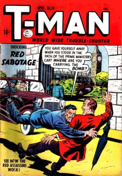 T-Man  #24 (April 1955)