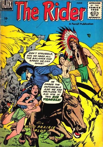The Rider (Farrell, 1957 series) #2 (June 1957)