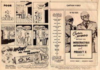 Captain Video (Cleland, 1951 series)  #3 ([October 1951?]) — Captain Video Battles the Indestructible Antagonsit and Project X