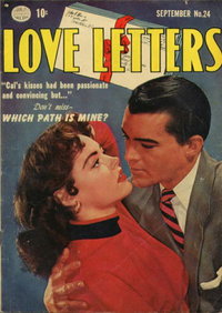 Love Letters (Quality, 1954 series)  #24 (September 1952)