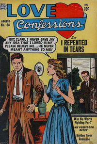 Love Confessions (Quality, 1949 series)  #38 (August 1954)