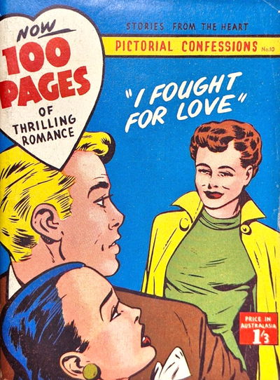 Pictorial Confessions (Cartoon Publications, 1960? series) #10 [July 1961?]