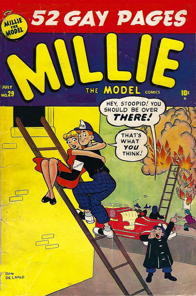 Millie the Model Comics (Marvel, 1945? series) #29 (July 1951)