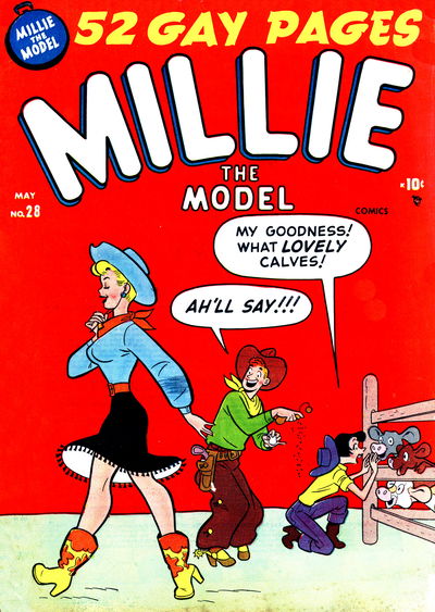 Millie the Model Comics (Marvel, 1945? series) #28 (May 1951)