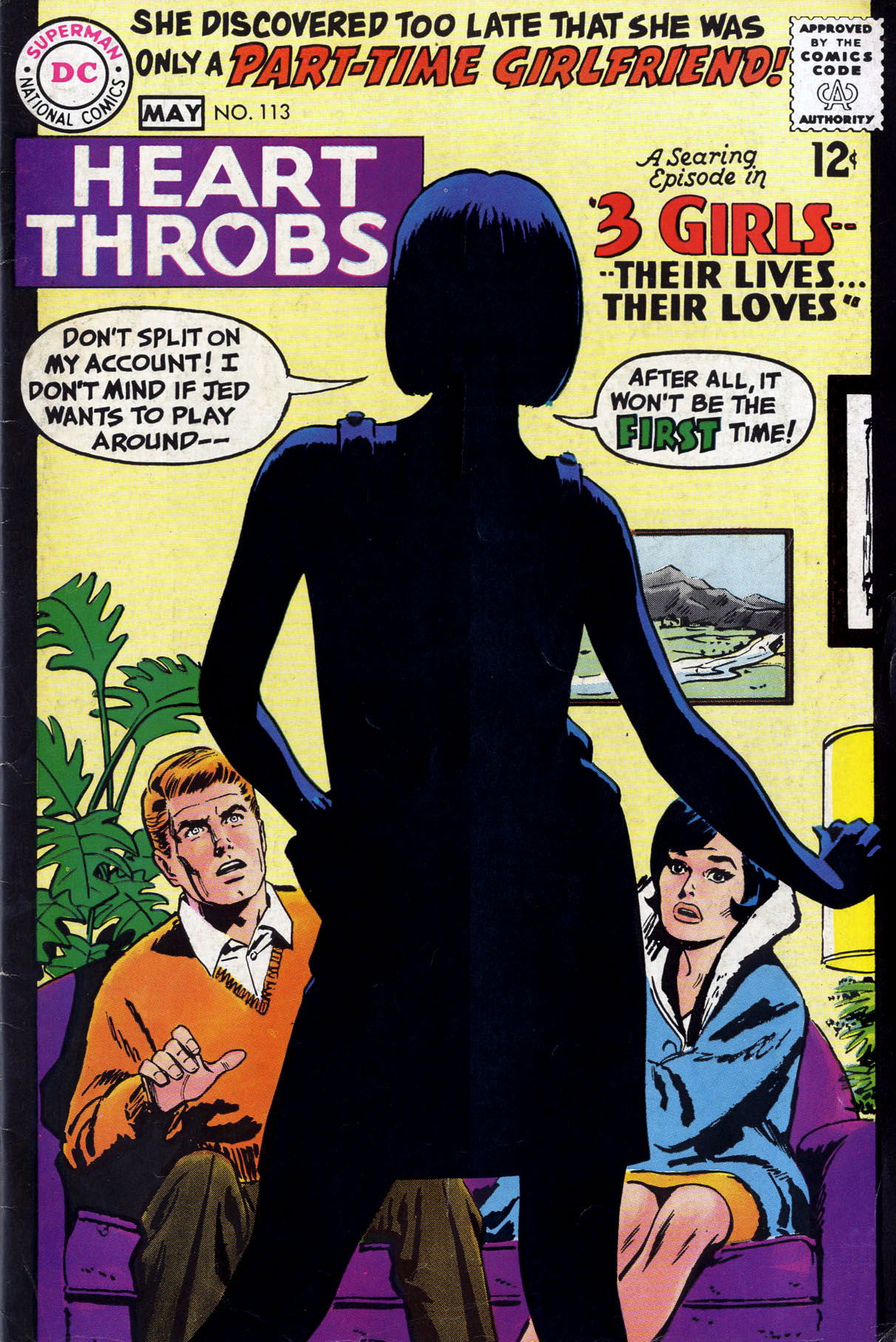 Heart Throbs (DC, 1957 series) #113 (April-May 1968)