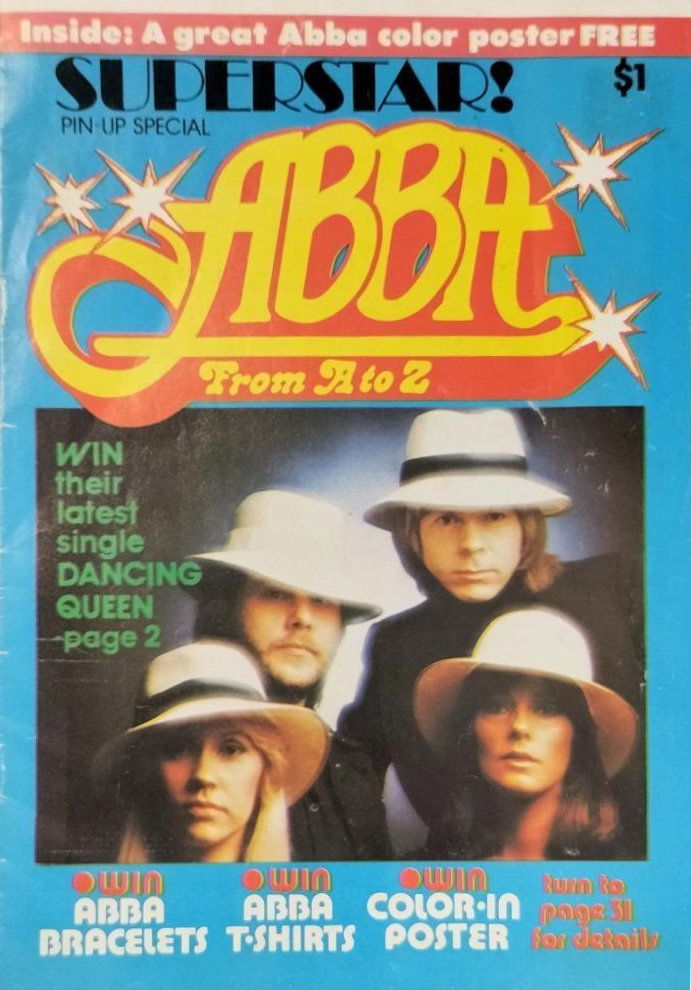Superstar! Pin-Up Special (Newton, 1976?)  — Abba From A to Z ([1976?])