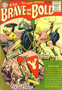 The Brave and the Bold (DC, 1955 series) #1 (August-September 1955)