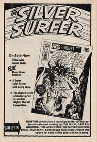 Tales of Horror Dracula (Newton, 1975 series)  #9 (29 November 1975) — The Silver Surfer