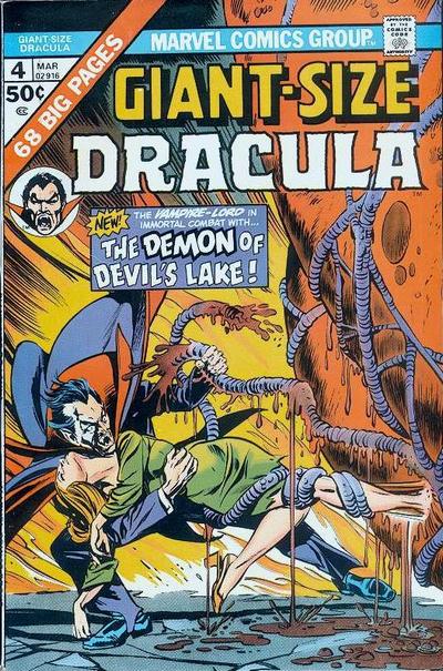Giant-Size Dracula (Marvel, 1974 series) #4 (March 1975)