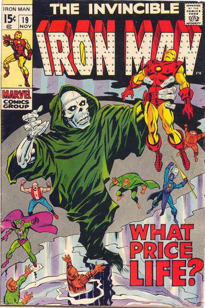 Iron Man (Marvel, 1968 series) #19 November 1969