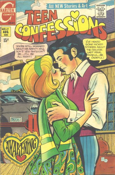 Teen Confessions (Charlton, 1959 series) #69 (August 1971)