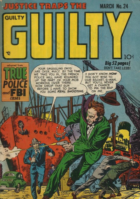 Justice Traps the Guilty (Prize, 1947 series) v4#6 (24) (March 1951)