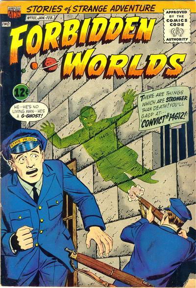 Forbidden Worlds (ACG, 1951 series) #101 January-February 1962