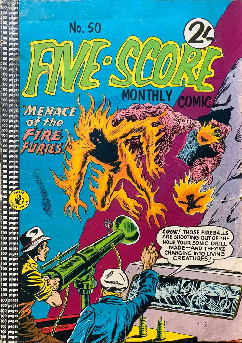 Five-Score Comic Monthly (Colour Comics, 1961 series) #50 ([June 1962?])