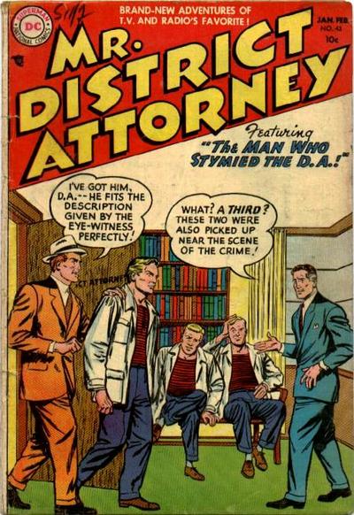 Mr. District Attorney (DC, 1948 series) #43 (January-February 1955)