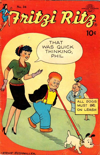 Fritzi Ritz  #34 (May-June 1954)