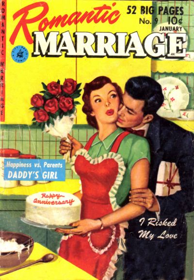 Romantic Marriage (Ziff-Davis, 1950? series) #9 (January 1952)