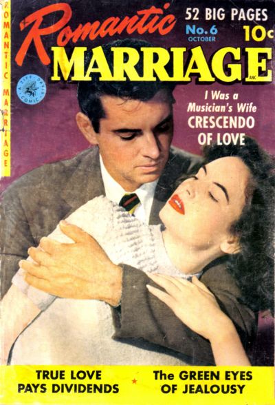 Romantic Marriage (Ziff-Davis, 1950? series) #6 (October 1951)
