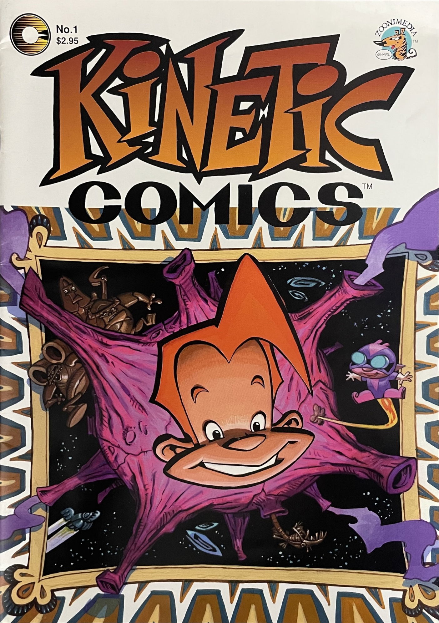 Kinetic Comics (Cyclone, 1994 series) #1 ([November 1995?])