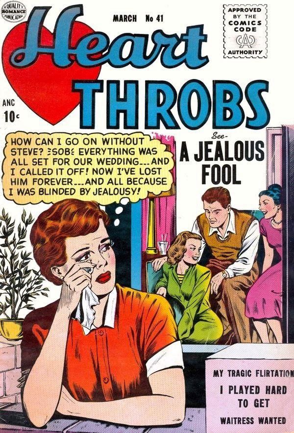 Heart Throbs (DC, 1957 series) #41 (March 1956)