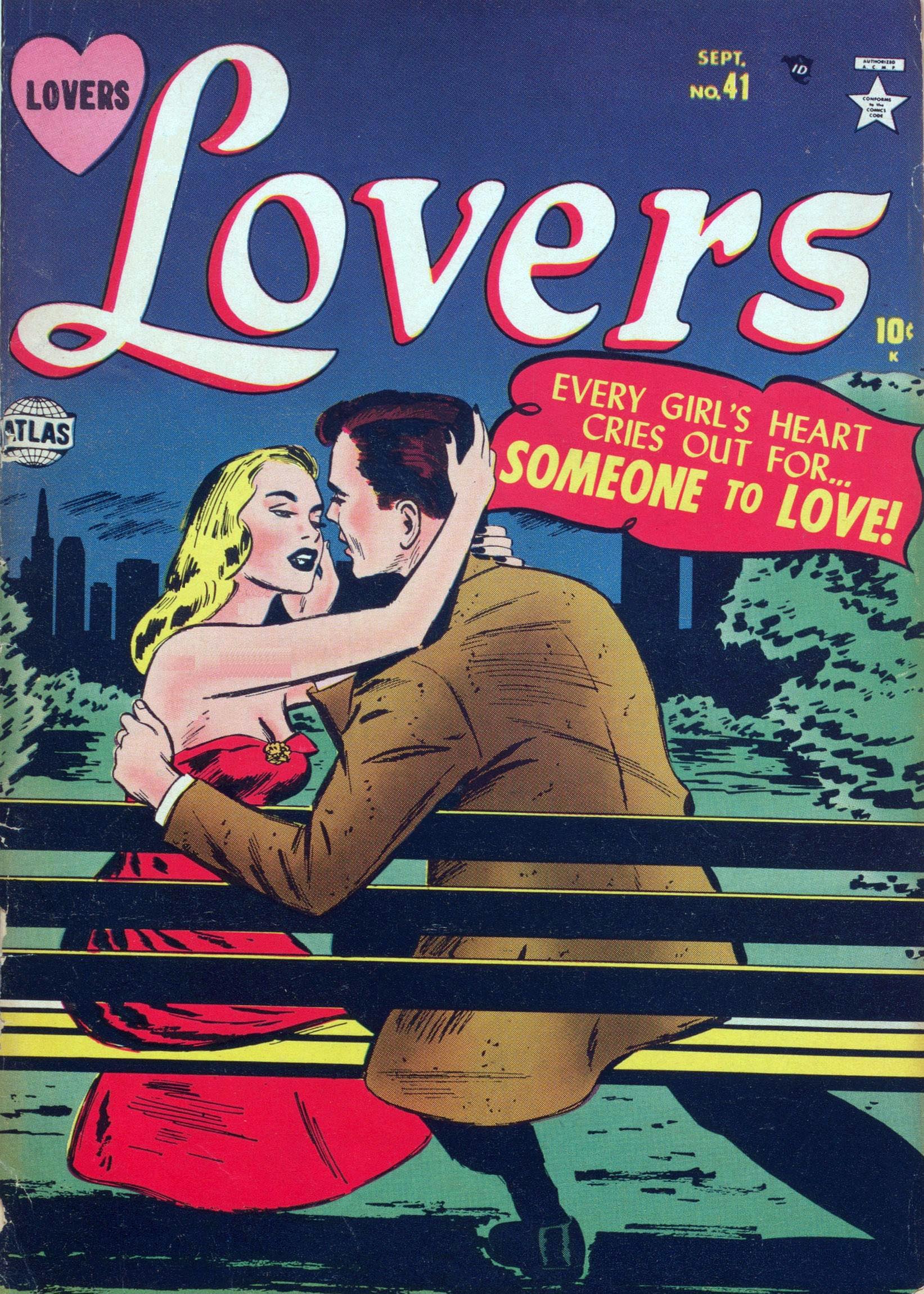 Lovers (Marvel, 1949 series) #41 (September 1952)