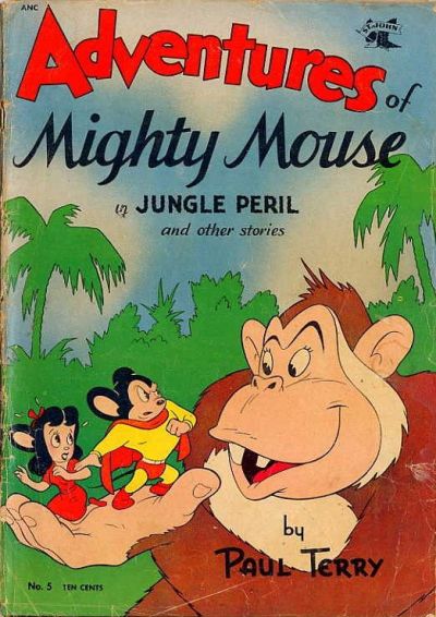 Adventures of Mighty Mouse (St. John, 1952 series) #5 (July 1952)