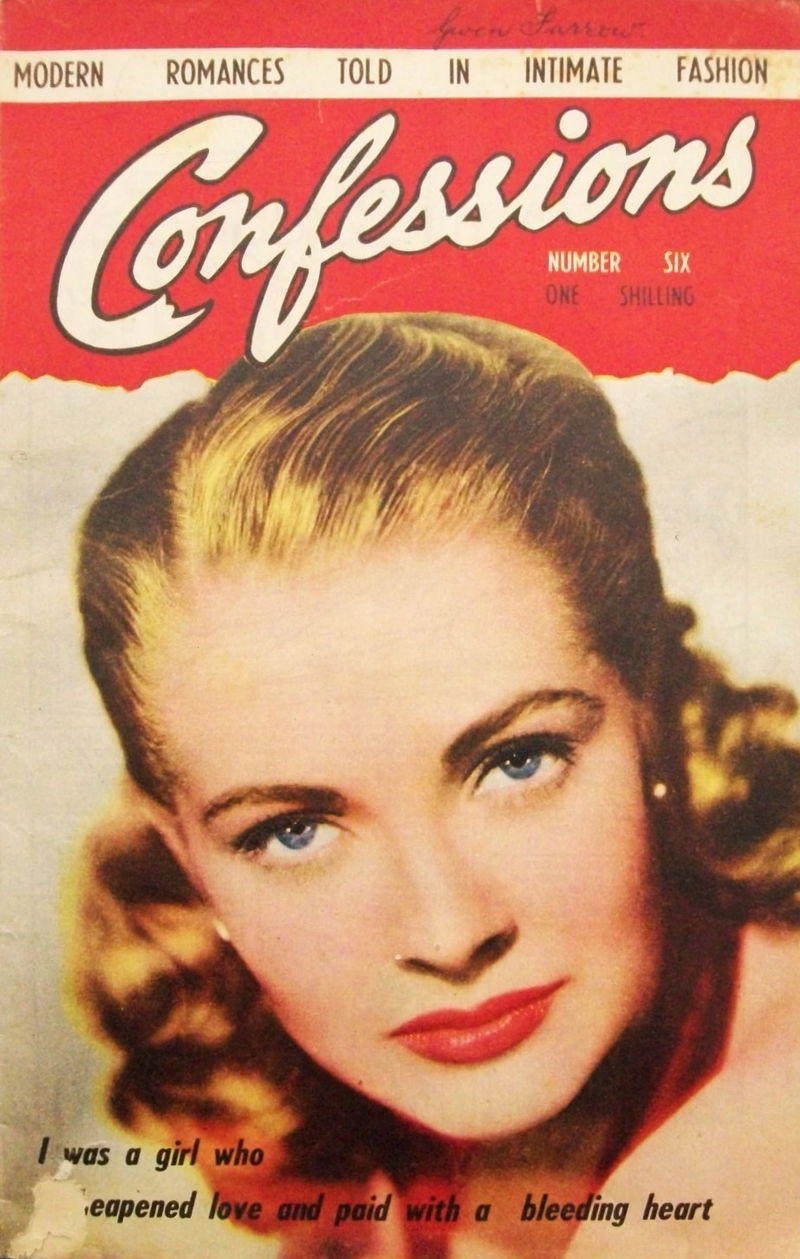 Confessions (Horwitz, 1954? series) #6 ([August 1954?])