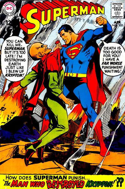 Superman (DC, 1939 series) #205 March 1968