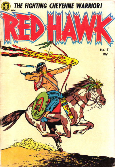 Red Hawk (Magazine Enterprises, 1853 series) #11 [A-1 #90] (1953) (1953)