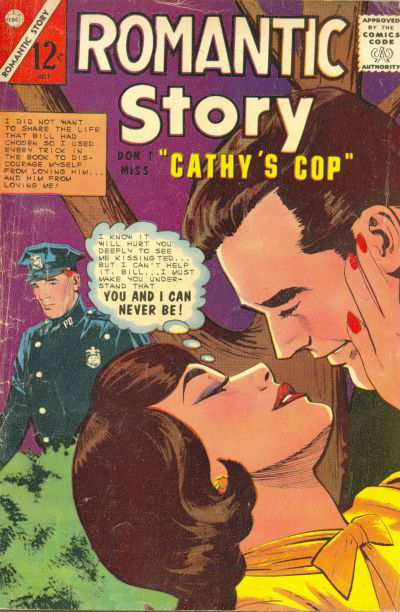 Romantic Story (Charlton, 1954 series) #77 July 1965